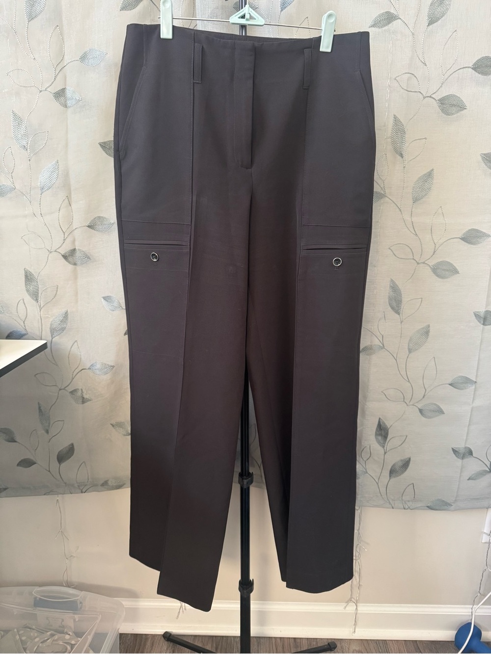 White House Black Market Black Trousers